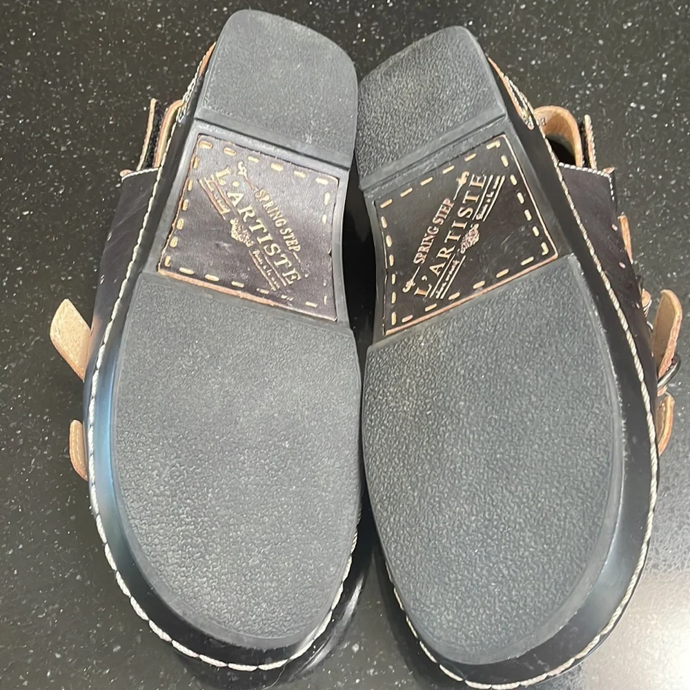 L’Artiste Burbandale Spring Step Sandals Size 39  8 1/2 - Picture 12 of 14